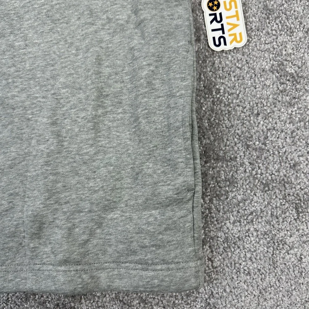 Nike Sweatshirt Womens XS Gray Oversized Funnel Neck Pullover Swoosh FB8664-063